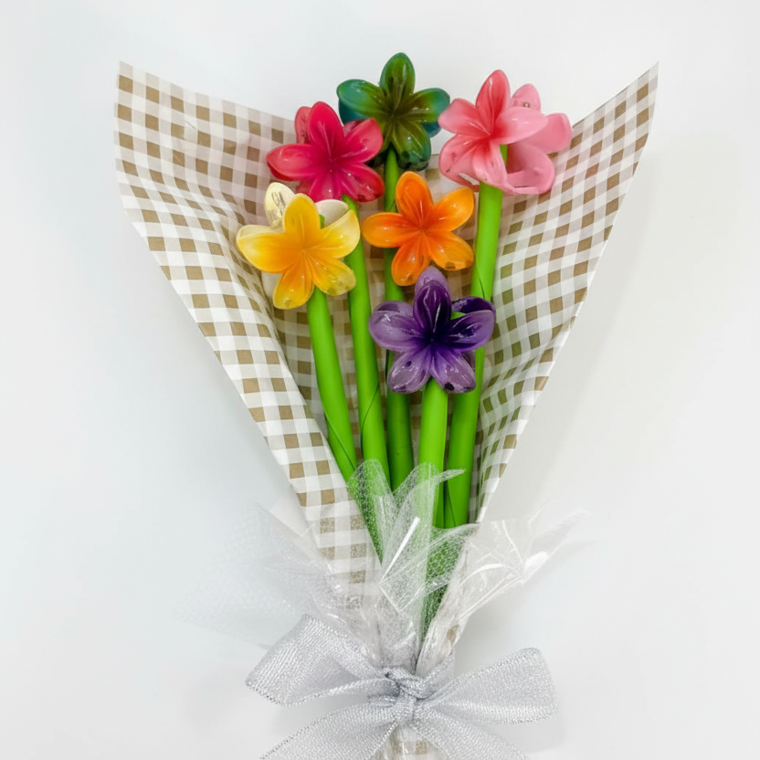 Flower Hair Clips Bouquet 1