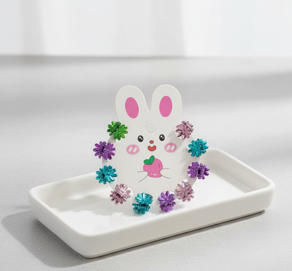 Pretty Bunny Small Kids Clip