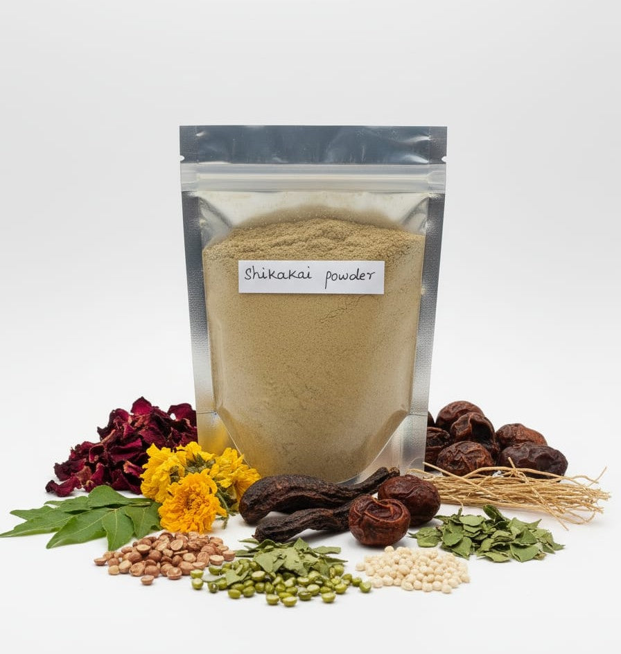 Shikakai Powder (Herbal Hair Wash)