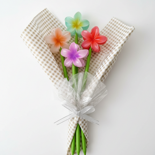 Flower Hair Clips Bouquet 2