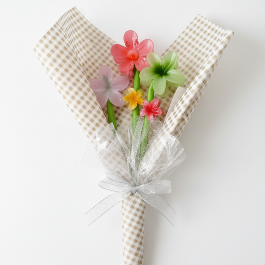 Flower Hair Clips Bouquet 3
